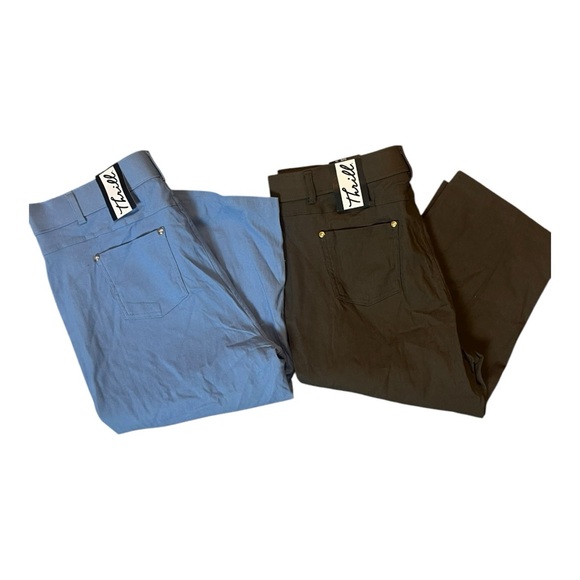 Thrill Plus Size Capri Pants Bundle of 2 Size 3X - Picture 1 of 10